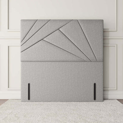 San Diego Floor Standing Headboard - Silver Linoso
