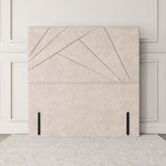 San Diego Floor Standing Headboard - Cream Naples