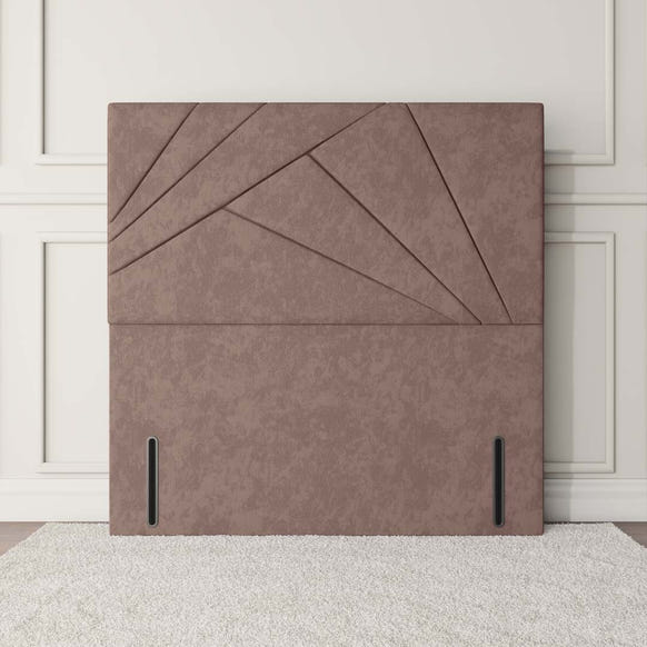 San Diego Floor Standing Headboard - Mauve Naples