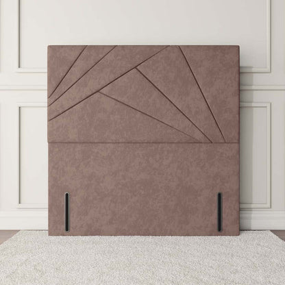 San Diego Floor Standing Headboard - Mauve Naples