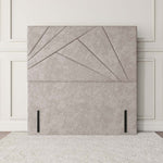 San Diego Floor Standing Headboard - Slate Grey Naples