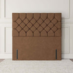 Seville Chesterfield Floor Standing Headboard - Mink Naples