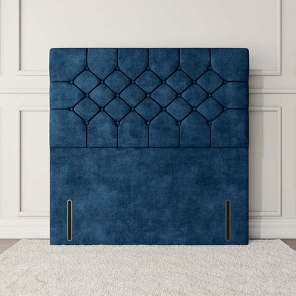 Suva Floor Standing Headboard - Blue Coniston
