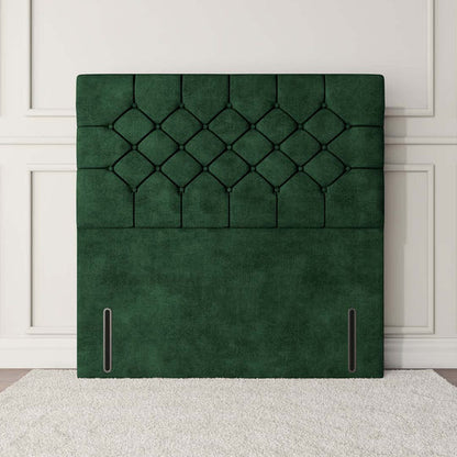 Suva Floor Standing Headboard - Emerald Coniston