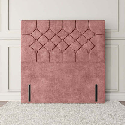 Suva Floor Standing Headboard - Pink Coniston