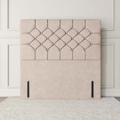 Suva Floor Standing Headboard - Cream Naples