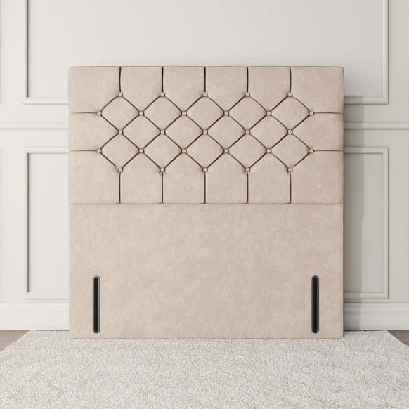 Suva Floor Standing Headboard - Cream Naples