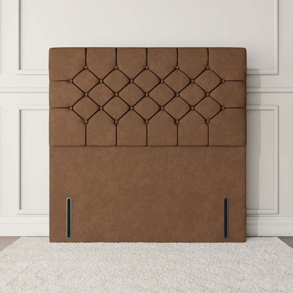 Suva Floor Standing Headboard - Mink Naples