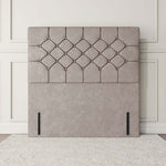 Suva Floor Standing Headboard - Seal Grey Naples