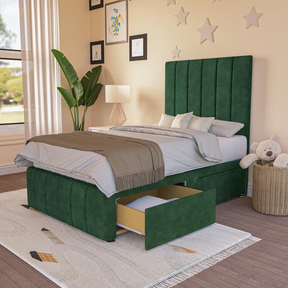 Sydney Kids Divan Bed - Emerald Coniston