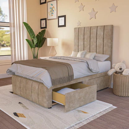 Sydney Kids Divan Bed - Mink Coniston