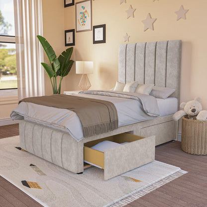 Sydney Kids Divan Bed - Seal Grey Naples