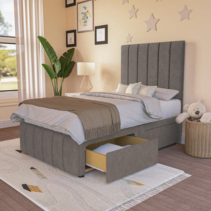Sydney Kids Divan Bed - Slate Grey Naples