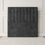 Tokyo Floor Standing Headboard - Charcoal Coniston