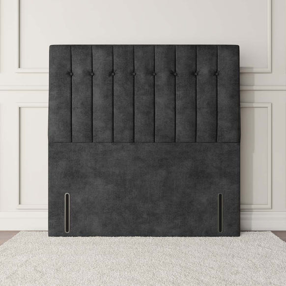 Tokyo Floor Standing Headboard - Charcoal Coniston