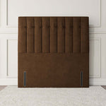 Tokyo Floor Standing Headboard - Mocca Plush Velvet