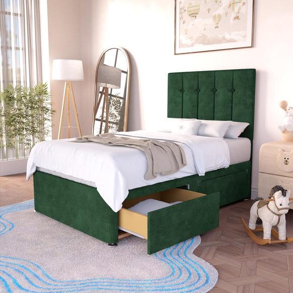Tokyo Kids Divan Bed - Emerald Coniston