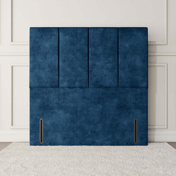 Victoria Floor Standing Headboard - Blue Coniston
