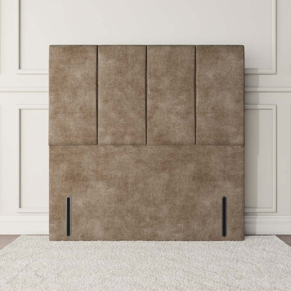 Victoria Floor Standing Headboard - Mink Coniston