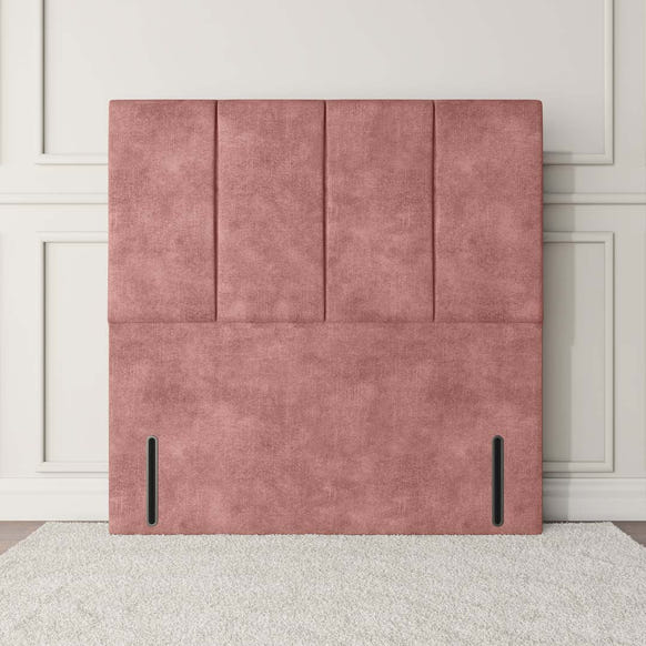 Victoria Floor Standing Headboard - Pink Coniston