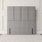 Victoria Floor Standing Headboard - Silver Linoso