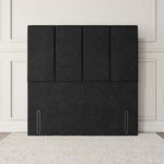 Victoria Floor Standing Headboard - Black Naples