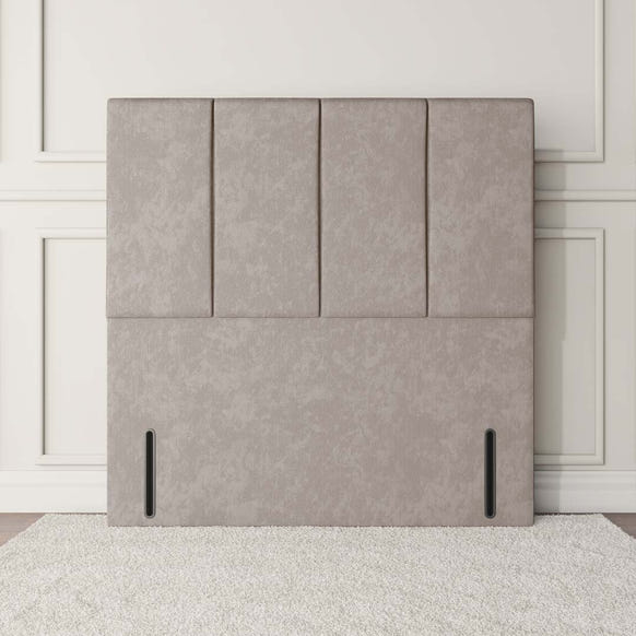 Victoria Floor Standing Headboard - Seal Grey Naples