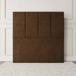 Victoria Floor Standing Headboard - Mocca Plush Velvet
