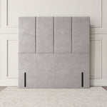 Victoria Floor Standing Headboard - Black Chenille