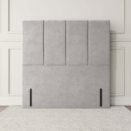 Victoria Floor Standing Headboard - Black Chenille