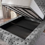 Ambassador Upholstered Ottoman Bed - Armour Coniston