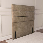 Athens Floor Standing Headboard - Mink Coniston