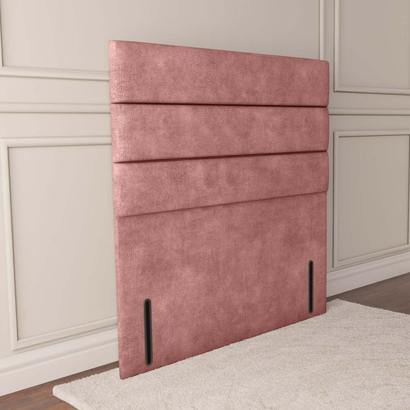 Athens Floor Standing Headboard - Pink Coniston