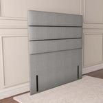 Athens Floor Standing Headboard - Silver Linoso