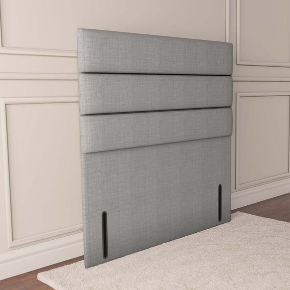 Athens Floor Standing Headboard - Silver Linoso