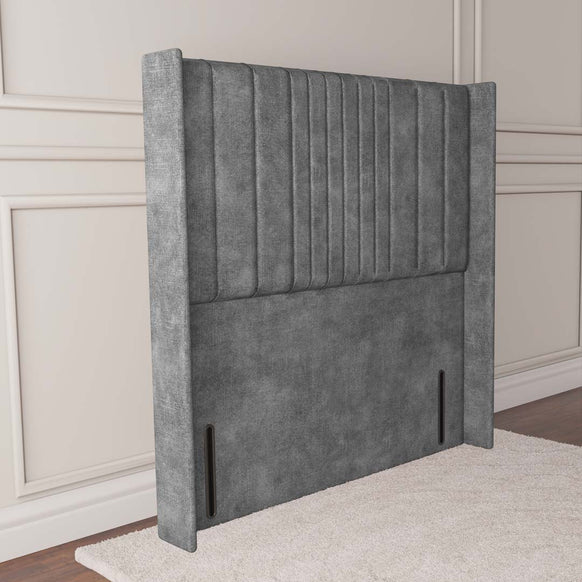 Cambridge Wingback Floor Standing Headboard - Armour Coniston