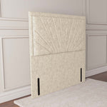 Casablanca Floor Standing Headboard - Cream Chenille