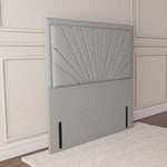 Casablanca Floor Standing Headboard - Silver Linoso
