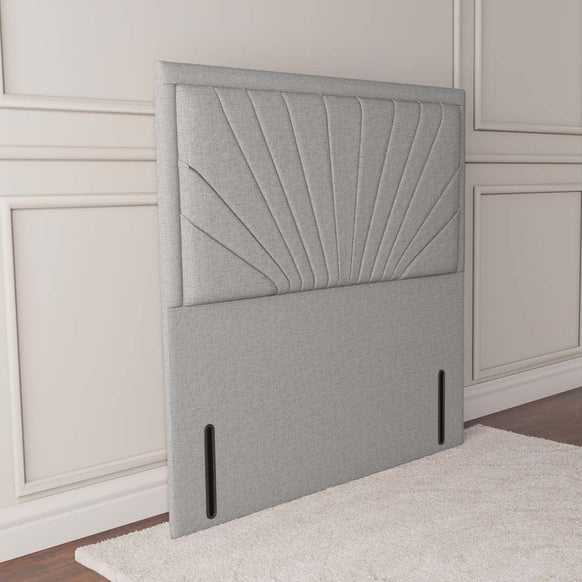 Casablanca Floor Standing Headboard - Silver Linoso