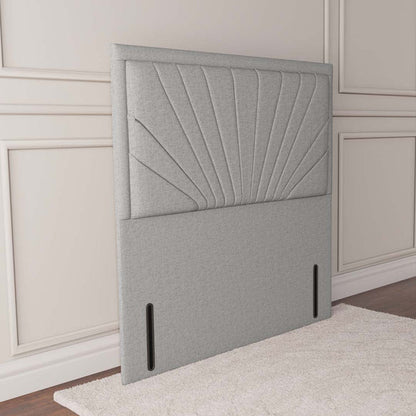 Casablanca Floor Standing Headboard - Silver Linoso