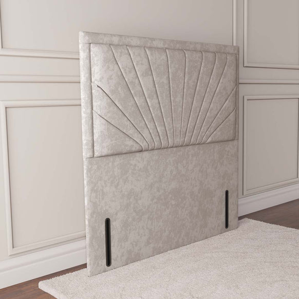 Casablanca Floor Standing Headboard - Seal Grey Naples