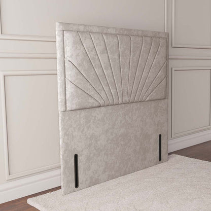 Casablanca Floor Standing Headboard - Seal Grey Naples