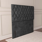 Moscow Floor Standing Headboard - Charcoal Coniston
