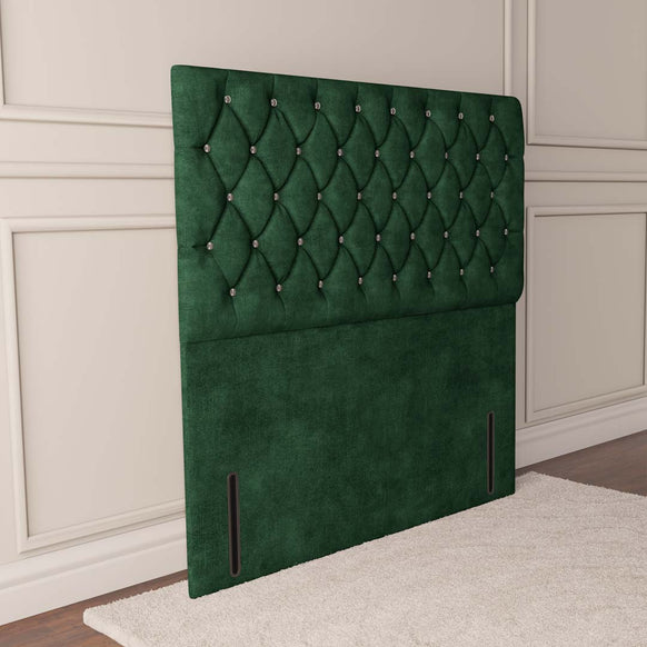 Moscow Floor Standing Headboard - Emerald Coniston