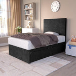 Dakar Kids Divan Bed - Black Naples