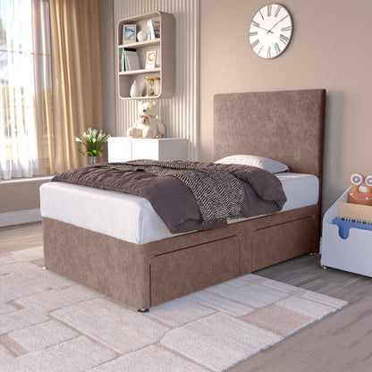 Dakar Kids Divan Bed - Mauve Naples