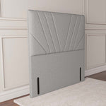 Fiji Sunrise Floor Standing Headboard - Silver Linoso