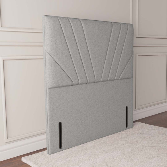Fiji Sunrise Floor Standing Headboard - Silver Linoso