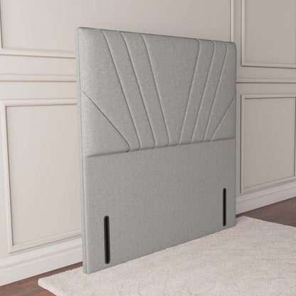 Fiji Sunrise Floor Standing Headboard - Silver Linoso