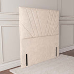 Fiji Sunrise Floor Standing Headboard - Black Naples